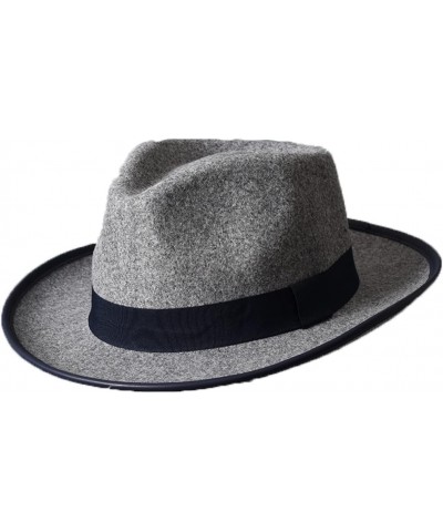 Mens Fedora Women Fashion Jazz Hat Autumn and Winter Coffee Woolen Blend Cap Outdoor Casual Dancing Hat Dark Grey $18.61 Fedoras