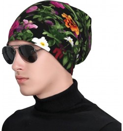 Tie Dye Hippies Print Knitted Hat Beanie Hat Fashion Beanies Chemo Caps Knitted Cap Casual Skull Cap for Womens Men Thug Life...