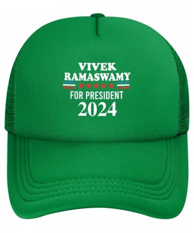 Vivek Ramaswamy for President 2024 Trucker Hat Women Mesh Baseball Cap Cowboy Hat Men Dad Hat Snapback Hat Black Green $9.40 ...