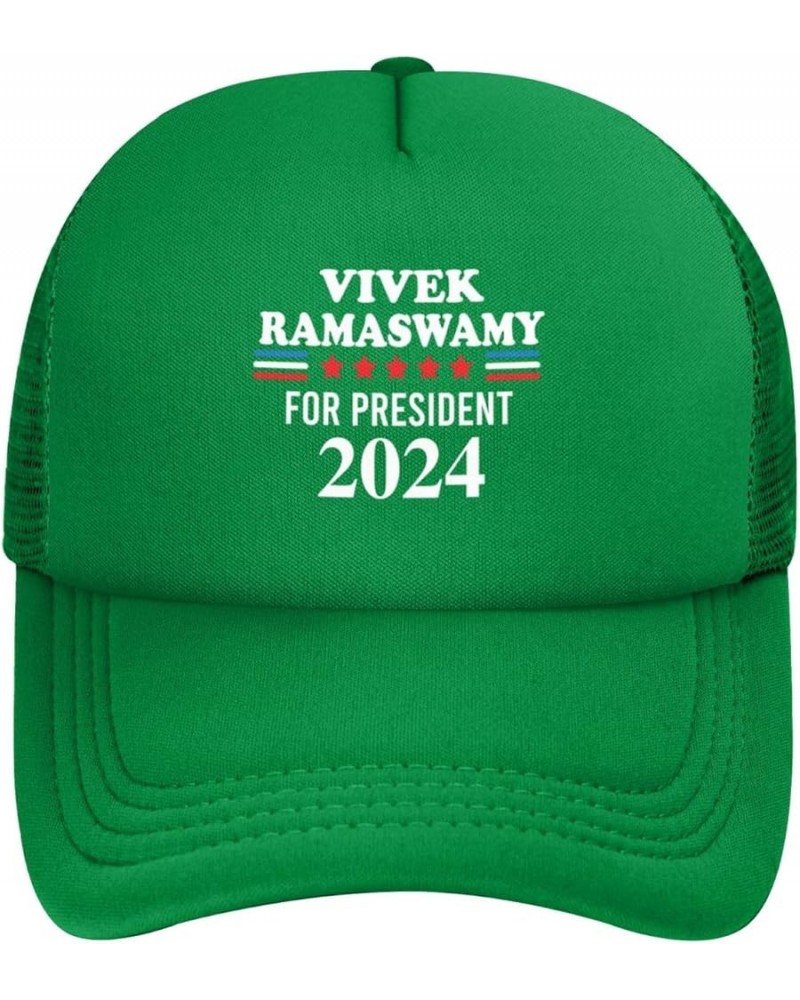 Vivek Ramaswamy for President 2024 Trucker Hat Women Mesh Baseball Cap Cowboy Hat Men Dad Hat Snapback Hat Black Green $9.40 ...