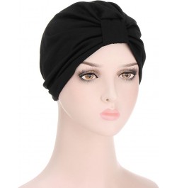 Chemo Cap,Turban Headwear,Multi Function Headwrap and Chemo Hats for Hairloss Gifts Christmas Black $6.72 Skullies & Beanies