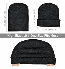 1 & 2 Packs Beanie for Men Women Warm Winter Hats Acrylic Knit Cuffed Beanie Cap Unisex Dark Gray 1 $8.25 Skullies & Beanies