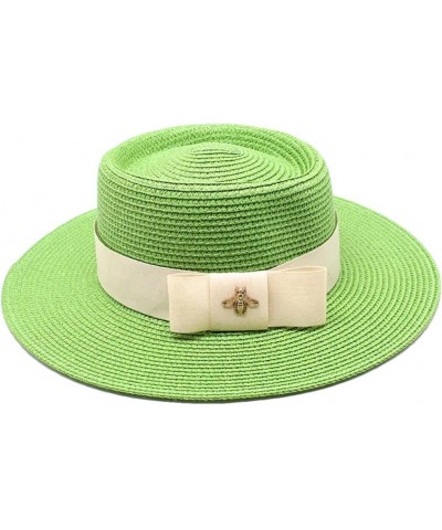 Women Fashion Top Hat Sunshade Sunscreen Big Edge Panama Hat Gentleman Hat Straw Cap En8 $16.42 Sun Hats