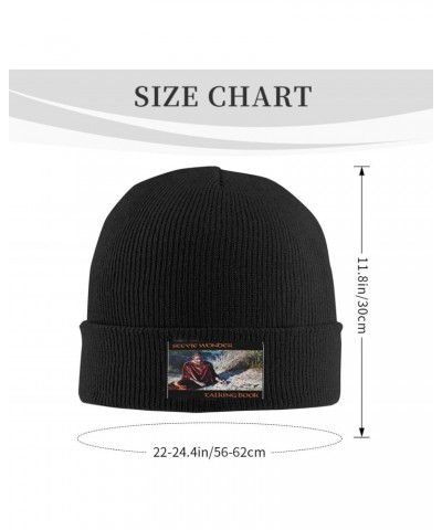 Stevie Music Wonder Beanie Hats Men's Winter Knit Hat Stylish Knitted Caps Soft Winter Warm Ski Hat for Mens and Womens Headg...