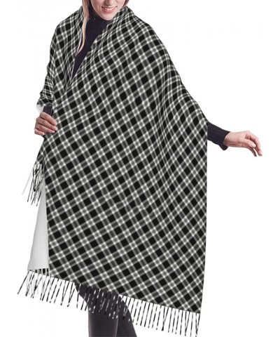 Tartan - Beige And Colored Cashmere Fringe Scarf Autumn And Winter Scarves The Most Soft Classic 10 $11.19 Scarves