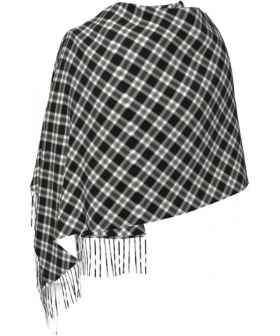 Tartan - Beige And Colored Cashmere Fringe Scarf Autumn And Winter Scarves The Most Soft Classic 10 $11.19 Scarves