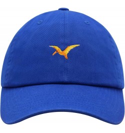 Pterodactyl Premium Dad Hat Embroidered Baseball Cap Dinosaur Blue $14.49 Baseball Caps