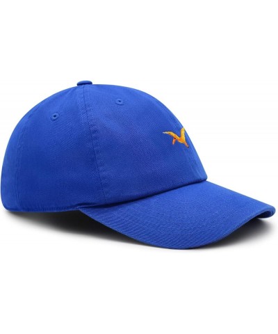 Pterodactyl Premium Dad Hat Embroidered Baseball Cap Dinosaur Blue $14.49 Baseball Caps