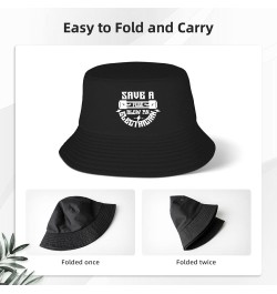 Save Fuse Blow an Electrician Bucket Hat for Men Travel Sun Hat Balck Packable Fishing Hat Outdoor Fisherman Cap for Women Bl...