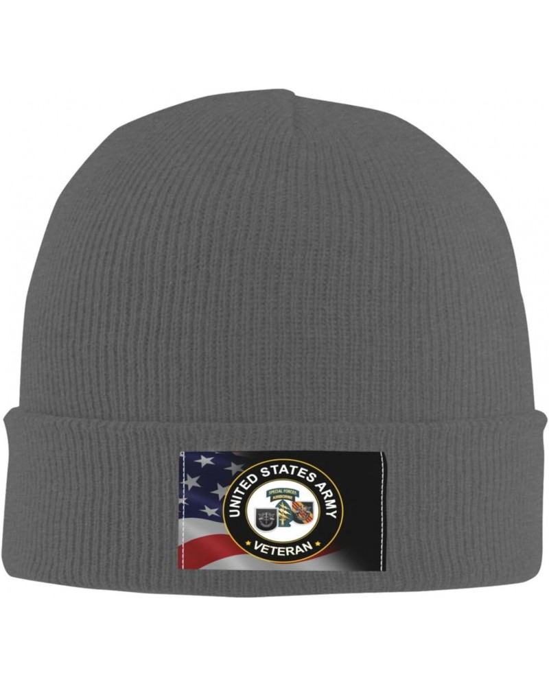 US Army 5th Special Forces Group Veteran Unisex Four Seasons Knitted Hat Winter Warm Hats Hats for Men Women One Size $15.92 ...