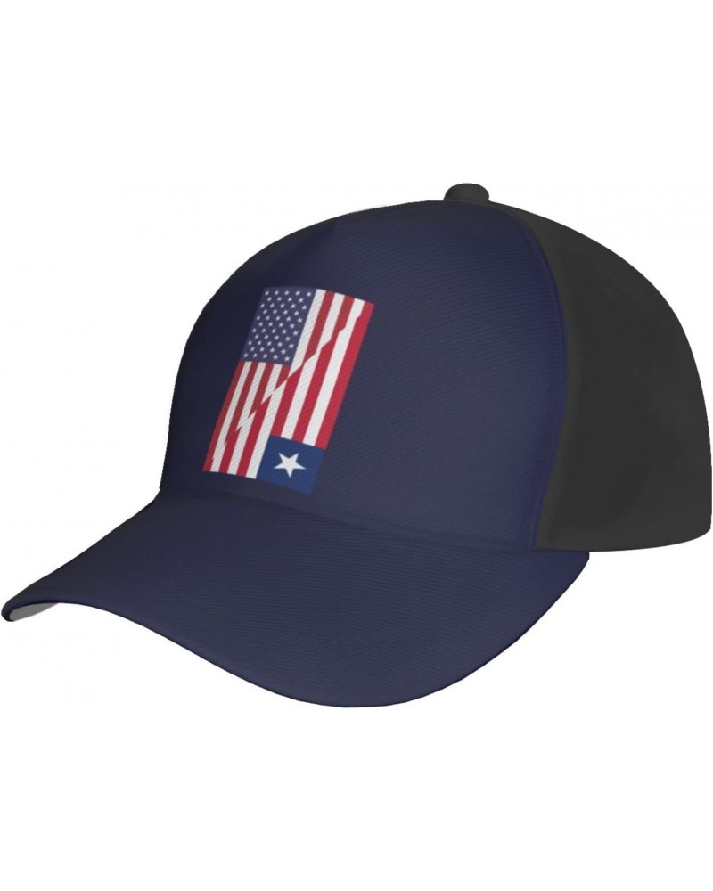 US Liberia Friendship Flag Baseball Cap Adjustable Men Women Tucker Dad Hat Black $15.56 Baseball Caps