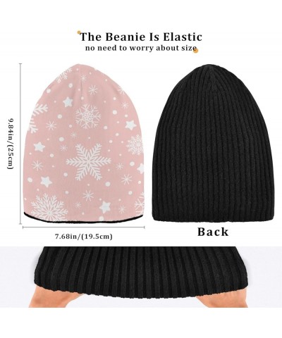 Beanie Hat for Women Men Soft Slouchy Warm Winter Hat Reversible Fall Hat Color-bh004 $12.75 Skullies & Beanies