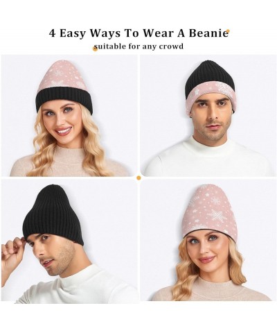 Beanie Hat for Women Men Soft Slouchy Warm Winter Hat Reversible Fall Hat Color-bh004 $12.75 Skullies & Beanies