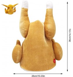 Roast Chicken Hat, Thanksgiving Day Roasted Turkey Hat,Thanksgiving Turkey Hat Wings Moving Roast Chicken Hat-movable $17.35 ...