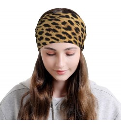 Library Bookshelf Book Print Thin Bonnet Cap Casual Beanies Hat Beanie Chemo Hat Knitted Hats Scarf Nightcap Leopard Animal P...