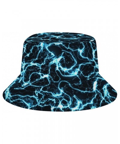 Lightning Sky Bucket Hats for Men,Fishing Hat,Mens Beach Hat,Beach Hats for Women $10.00 Bucket Hats