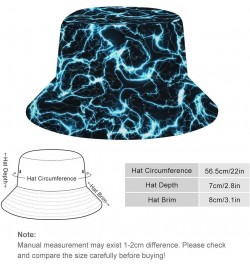 Lightning Sky Bucket Hats for Men,Fishing Hat,Mens Beach Hat,Beach Hats for Women $10.00 Bucket Hats