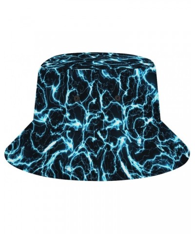 Lightning Sky Bucket Hats for Men,Fishing Hat,Mens Beach Hat,Beach Hats for Women $10.00 Bucket Hats