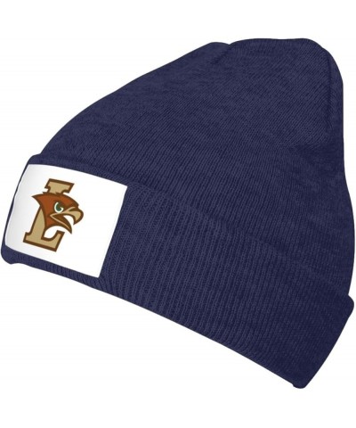 Lehigh University Logo Classic Warm Winter Knit Cap Fleece Lined Beanie Hat Navy Blue $12.31 Skullies & Beanies