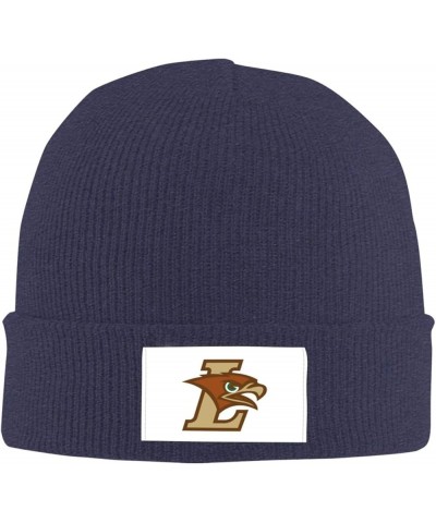 Lehigh University Logo Classic Warm Winter Knit Cap Fleece Lined Beanie Hat Navy Blue $12.31 Skullies & Beanies