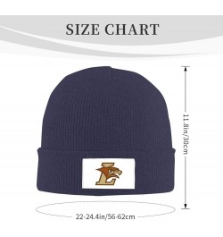 Lehigh University Logo Classic Warm Winter Knit Cap Fleece Lined Beanie Hat Navy Blue $12.31 Skullies & Beanies