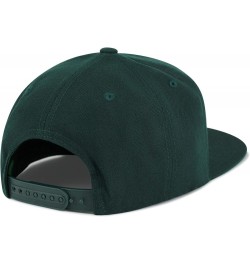 Shaka Cartoon Embroidered Yupoong Flat Bill 6 Panel Snapback Hat Surfing San Diego Green $17.09 Baseball Caps