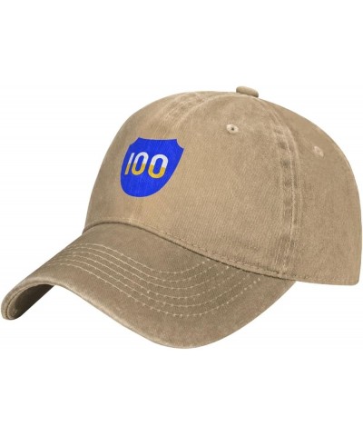 100th Infantry Division SSI Baseball Cap for Men Women Hats Adjustable Vintage Cowboy Hat Sun Hat Natural $13.94 Cowboy Hats