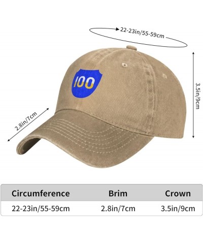 100th Infantry Division SSI Baseball Cap for Men Women Hats Adjustable Vintage Cowboy Hat Sun Hat Natural $13.94 Cowboy Hats