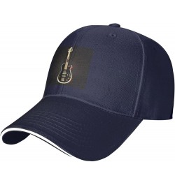 Design Name Pattern Casual Fashion Baseball Cap Black : Comfortable, Light Navy Blue $12.65 Baseball Caps