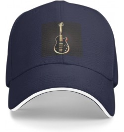 Design Name Pattern Casual Fashion Baseball Cap Black : Comfortable, Light Navy Blue $12.65 Baseball Caps