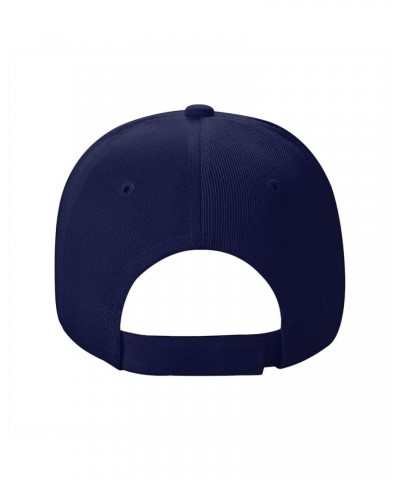 Design Name Pattern Casual Fashion Baseball Cap Black : Comfortable, Light Navy Blue $12.65 Baseball Caps