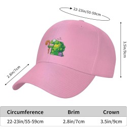 The Old Turtle is Sleeping Baseball Cap for Men Women Hat Adjustable Truck Driver Baseball Caps Dad Hats Pink $9.61 Baseball ...