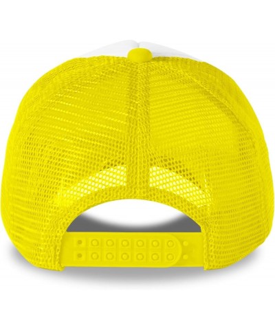 Personalized Sun Hat Your Image Here Curved Mesh Hat Yellow 0 $11.49 Visors