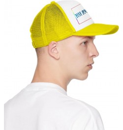 Personalized Sun Hat Your Image Here Curved Mesh Hat Yellow 0 $11.49 Visors