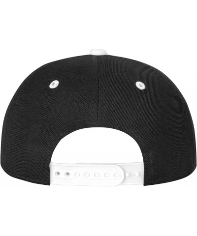 Naughty Snowman Snapback Hat for Men Women Baseball Cap Trucker Flat Bill Hats Dad Caps White $12.12 Baseball Caps