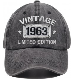 Vintage 1964 1963 1962 1961 1960 1959 1958 1957 1956 1955 Limited Edition Adjustable Embroidered Baseball Cap 61 Black 1963 $...