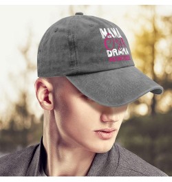 Mama of Drama Hats Hats for Men Fashion Pigment Black Womens Bucket hat Gifts for Daughter Golf Caps Pigment Gray $8.82 Sun Hats