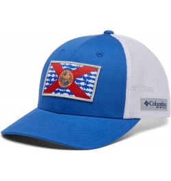 Men's HAT files Vivid Blue/White/Fl Fish Flag $21.04 Baseball Caps