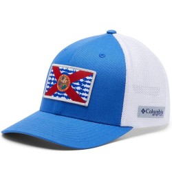 Men's HAT files Vivid Blue/White/Fl Fish Flag $21.04 Baseball Caps