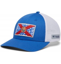 Men's HAT files Vivid Blue/White/Fl Fish Flag $21.04 Baseball Caps