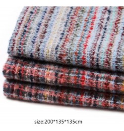 Scarf Gift Scarf Women Scarf Fashion Plaid Winter Scarves for Ladies Shawls Wraps Warm Shawl (Color : C, Size : 200 * 135 * 1...