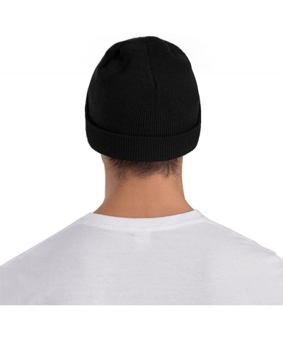 Flowers Stripe Print Beanie Hat Knitted Cap for Men Women,Thin Warm Knit Slouchy Ski Cap Winter Hip Hop Black $9.04 Skullies ...