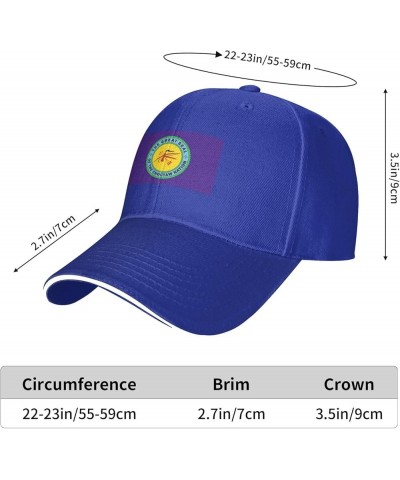 Flag of The Choctaw Nation Baseball Cap Sandwich Brim Hats for Men Women Adjustable Caps Blue $12.16 Baseball Caps