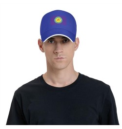 Flag of The Choctaw Nation Baseball Cap Sandwich Brim Hats for Men Women Adjustable Caps Blue $12.16 Baseball Caps