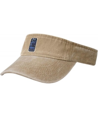 Imaginary Adventures Sun Visor Hats for Women Men Adjustable Sports Sun Hats Cotton Golf Cap Natural $13.60 Visors