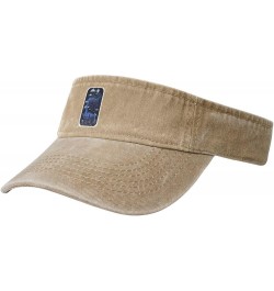 Imaginary Adventures Sun Visor Hats for Women Men Adjustable Sports Sun Hats Cotton Golf Cap Natural $13.60 Visors