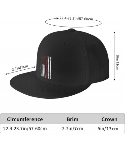 Brain Aneurysm Awareness Support Warrior Snapback Hats for Men Baseball Cap Trucker Hat Flat Brim Hats Black $9.56 Baseball Caps