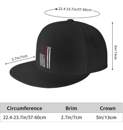 Brain Aneurysm Awareness Support Warrior Snapback Hats for Men Baseball Cap Trucker Hat Flat Brim Hats Black $9.56 Baseball Caps