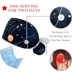 Galaxy Star Sky Women's and Men's Cap Working Hat One Size Multiple Color 2-Pack Color 8 $11.43 Skullies & Beanies