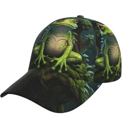 Jet Fighters Dad Golf Hats,Unisex Baseball Cap,Adjustable Polo Hat for Men Women,Sport Hat Peace Frog Tree $13.87 Baseball Caps